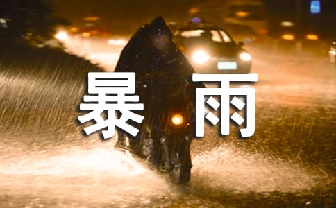 四川暴雨作文600字(通用6篇)