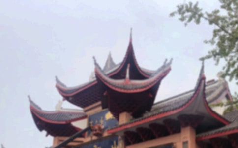 峨眉山的景色