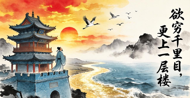 登樓名句賞析