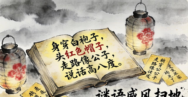 謎語威風(fēng)掃地