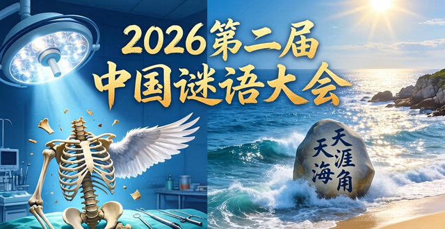 2026第二屆中國(guó)謎語(yǔ)大會(huì)謎語(yǔ)