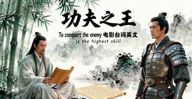 功夫之王 電影臺(tái)詞英文