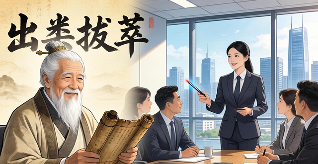 形容人出眾的成語