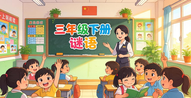 三年級(jí)下冊(cè)謎語