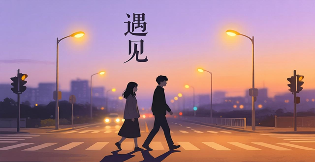 現(xiàn)代詩《遇見》