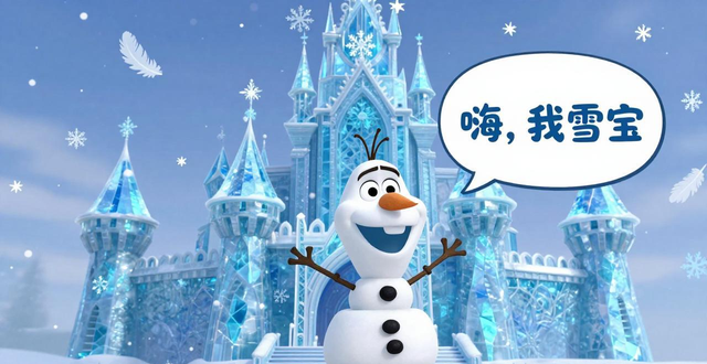 冰雪奇緣雪寶臺詞翻譯