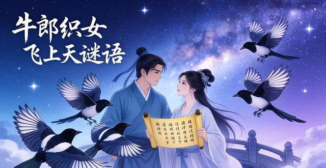 牛郎織女飛上天謎語