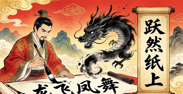龍開頭的成語接龍