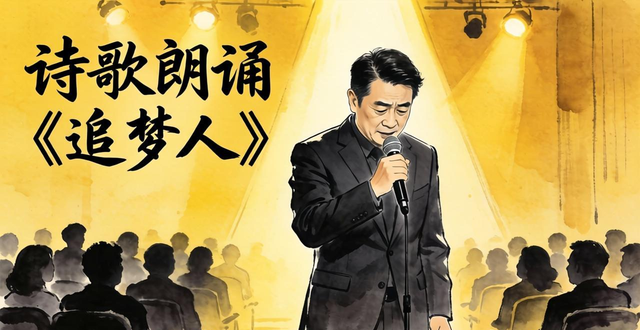 詩歌朗誦《追夢人》