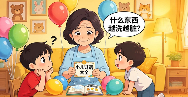 小兒謎語大全及答案爆笑