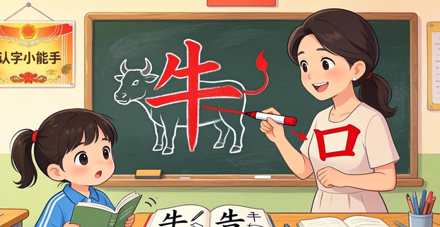 謎語:一口咬掉牛尾巴