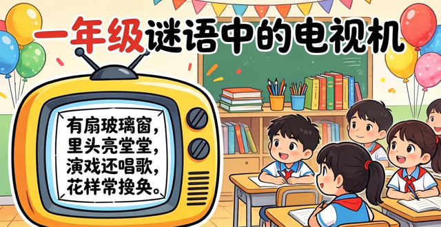一年級謎語大全及答案