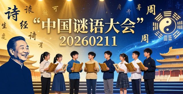 中國(guó)謎語(yǔ)大會(huì)20260211