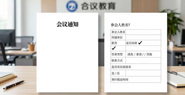 帶回執(zhí)的會(huì)議通知范文