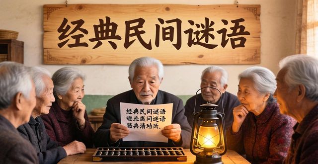 適合老年人的謎語