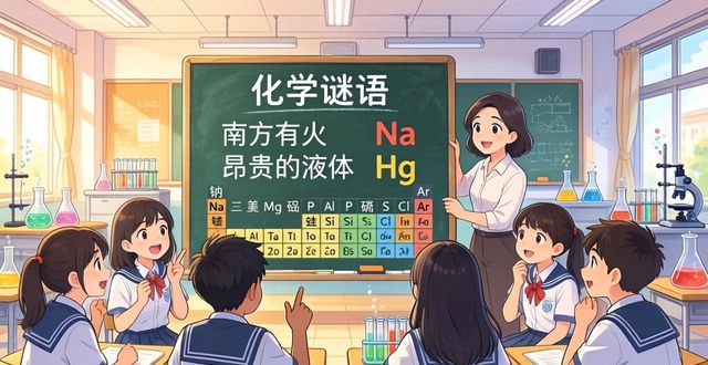 化學(xué)中有趣的謎語(yǔ)