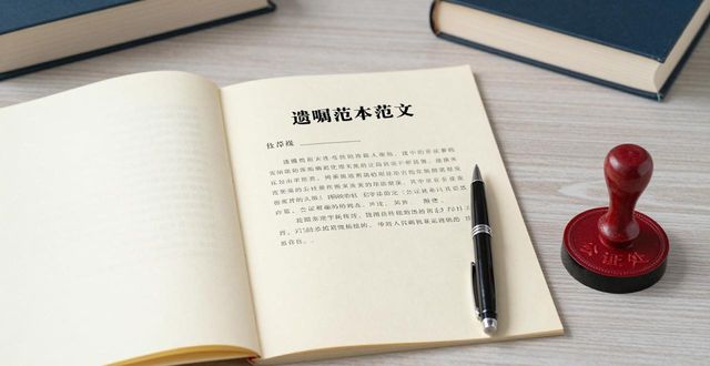 遺囑范本范文