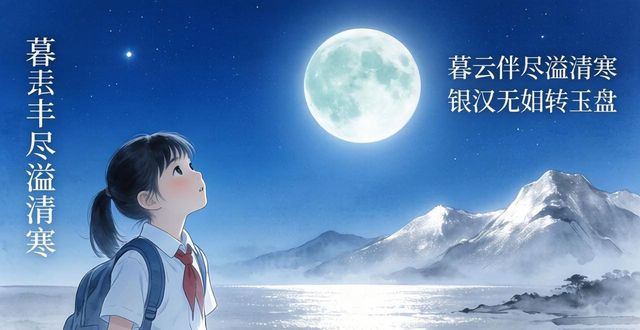 1一6年級中秋節(jié)古詩