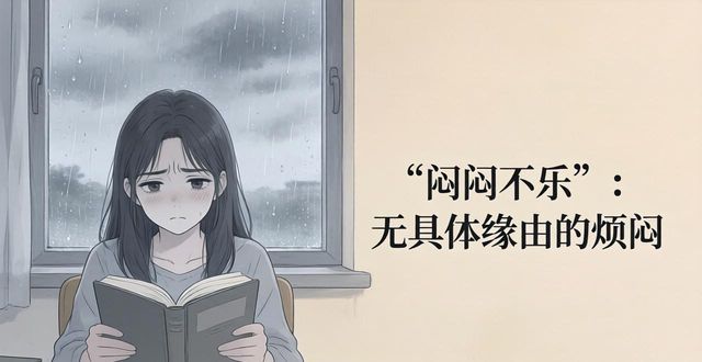 成語(yǔ)使用不正確怏怏不樂(lè)