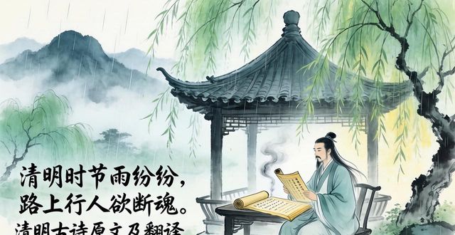 清明古詩原文及翻譯