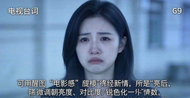 電視臺詞截圖