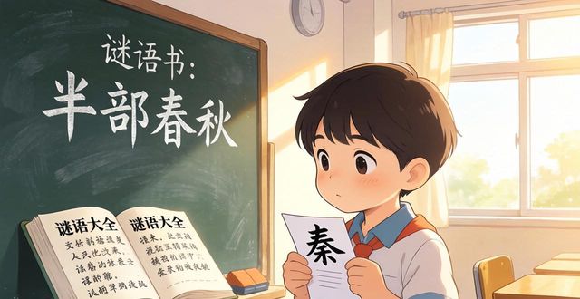 最新謎語大全及答案