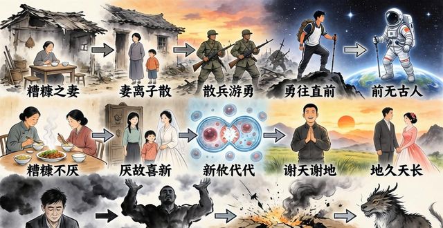 糟開頭的成語接龍大全集