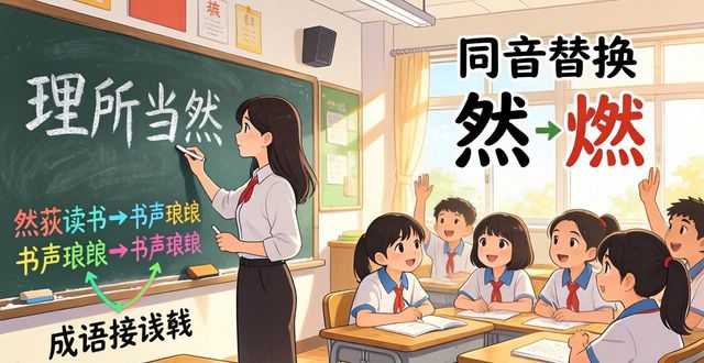 理所當(dāng)然成語接龍