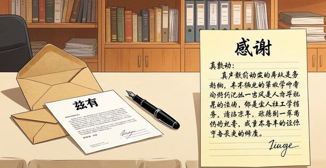 中文信件范文