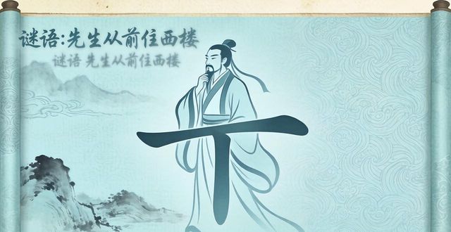 謎語:先生從前住西樓