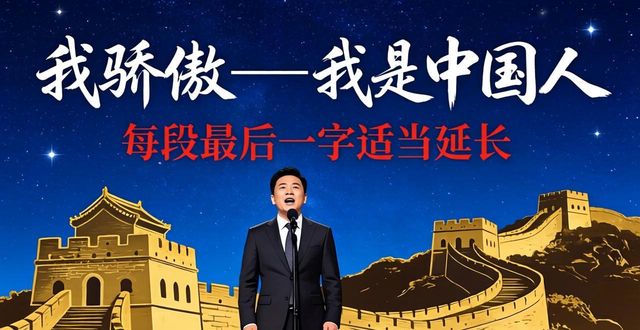 朗誦《我驕傲