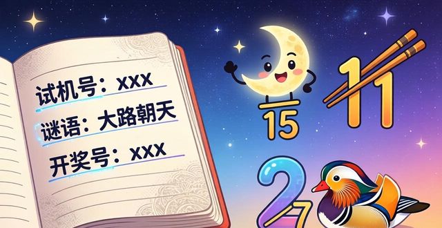 3d福彩試機號謎語