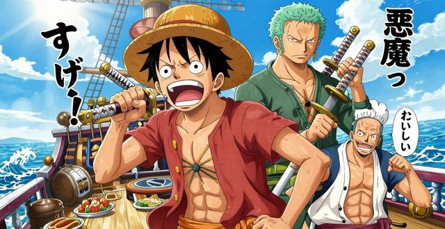 海賊王日語臺詞