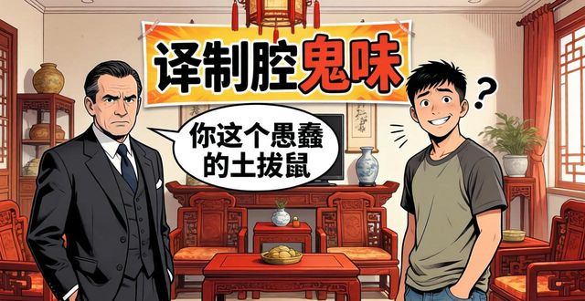 翻譯腔臺(tái)詞