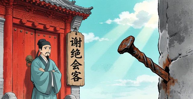 形容拒絕的成語