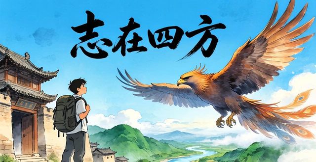 遠大志向的成語