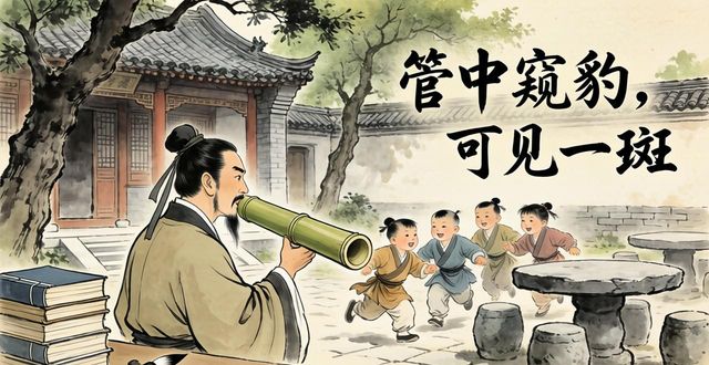 成語故事管中窺豹