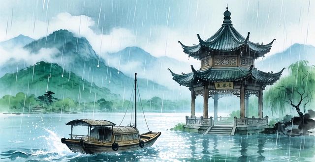 六月二十七日望湖樓醉書