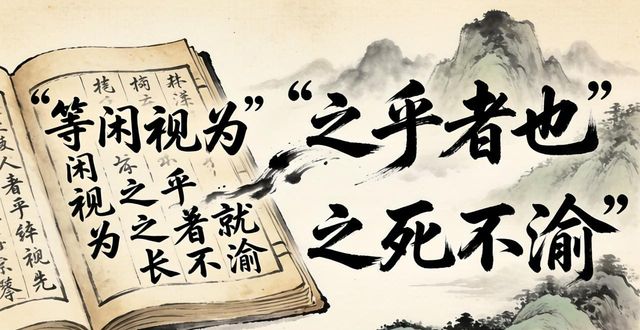 等字開頭的成語接龍大全集