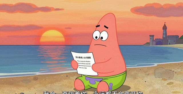 派大星感人臺詞截圖