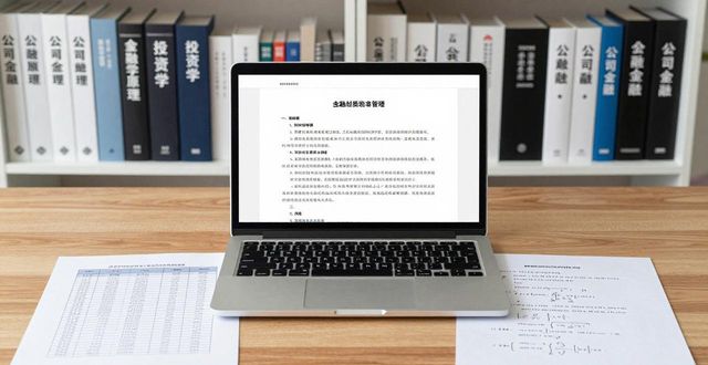 金融論文標(biāo)準(zhǔn)格式范文