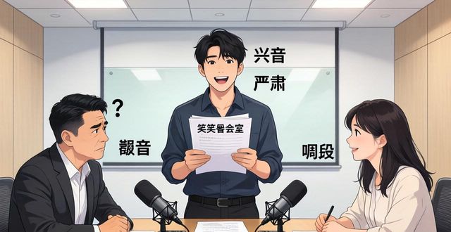 愛笑會(huì)議室試戲演員臺(tái)詞