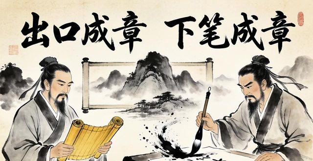 形容人文采好的成語(yǔ)