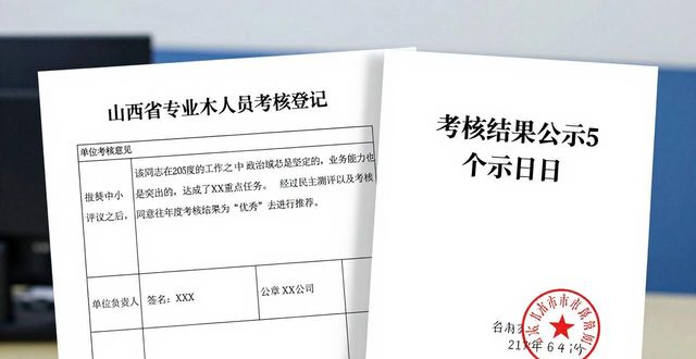 山西省專業(yè)技術(shù)人員考核登記表范文
