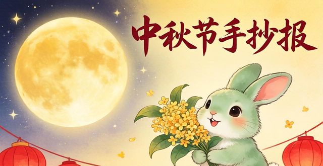 中秋節(jié)手抄報(bào)簡(jiǎn)單漂亮