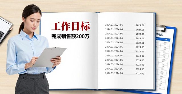 工作計劃范文格式
