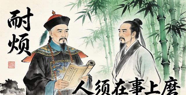 耐煩的名句