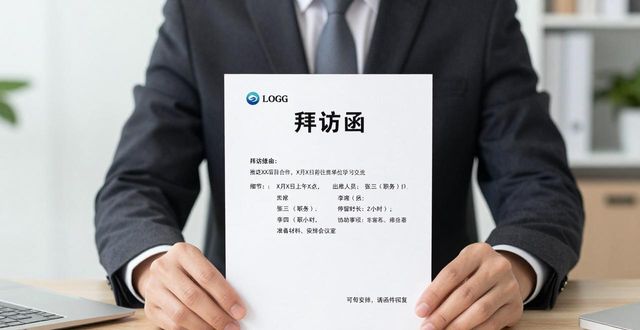 拜訪函公文格式范文