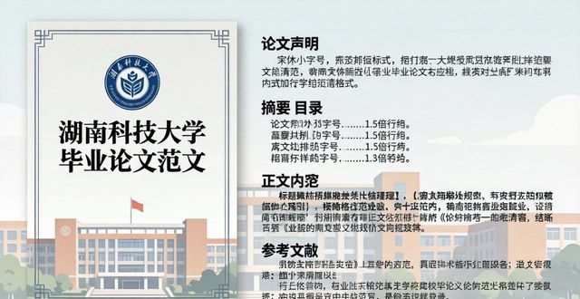 湖南科技大學(xué)畢業(yè)論文范文