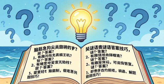 謎語(yǔ)答案大全